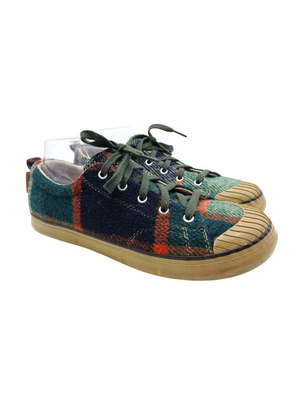 Keen Womens Elsa Wool Plaid Lace Up Sneakers Size 10.5 US EU 41 Multicolor Shoes